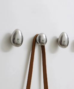 Raindrop Chrome Wall Hooks