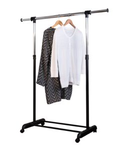 Mobile Adjustable Metal Garment Rack