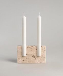 Cyprus Natural Stone Candle Holder