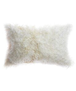 Curly Goat Fur Plush Pillow