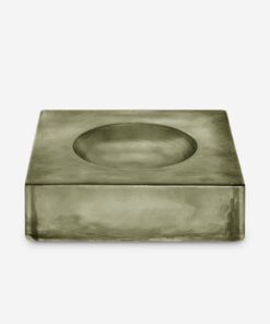 Modern Vintage Glass Catchall - Amber