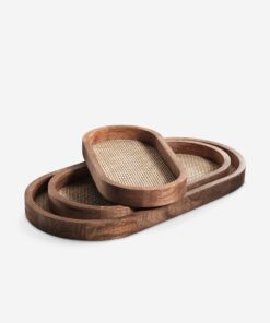 Natural Mango Wood Tray - Large