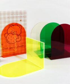 Neon Acrylic Bookends