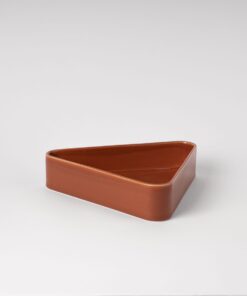 Cuban Rum Geometric Bowl - Low-Profile Triangle Silhouette