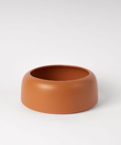Cinnamon Rounded Rim Decorative Bowl