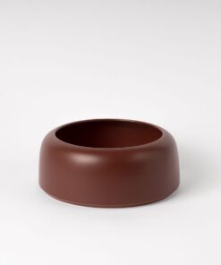 Tawny Rounded Rim Decorative Bowl