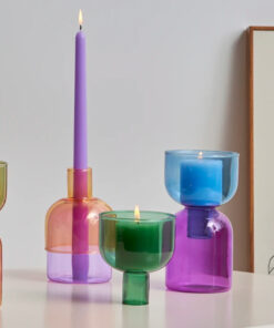Radiant Glass DIY Vase & Candle Holder
