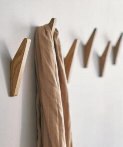 Wooden Decorative Wall Hooks - Set of 2
