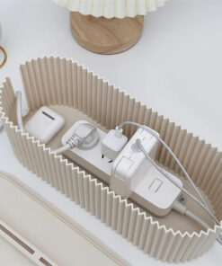 Nordic Cable and Charger Organizer Box