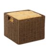 Paper Rope Storage Crate - Brown
